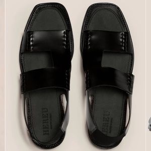 HEREU LLAUT slingback loafer sandal, 41 NEW!
